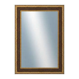 DANTIK Zrkadlo 50x70 KLASIK hnědá