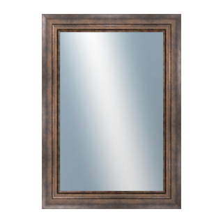 DANTIK Zrkadlo 50x70 TRITON široký měď antik