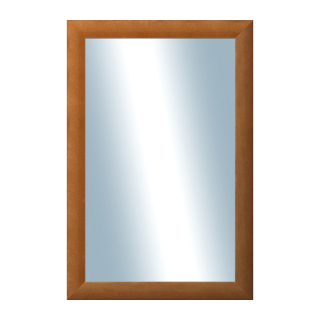 DANTIK Zrkadlo 40x60 LEDVINKA světle hnědá