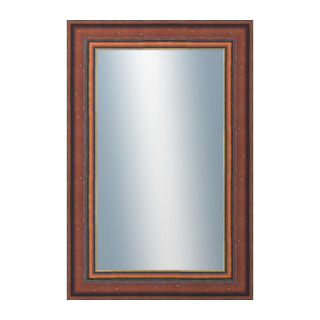 DANTIK Zrkadlo 40x60 ANGLIE hnědá Au linka