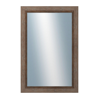 DANTIK Zrkadlo 40x60 CARRARA hnědá