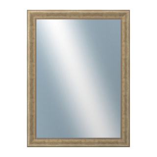 DANTIK Zrkadlo 60x80 KŘÍDLO malé stříbrné patina