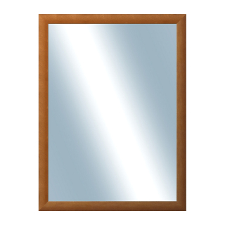 DANTIK Zrkadlo 60x80 LEDVINKA světle hnědá