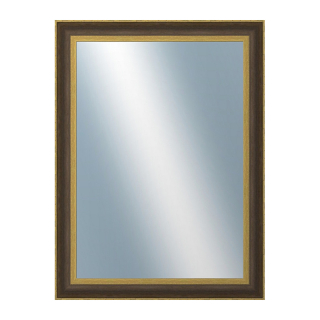 DANTIK Zrkadlo 60x80 ZVRATNÁ černozlatá plast