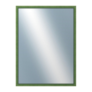 DANTIK Zrkadlo 60x80 BOX zelená mořená
