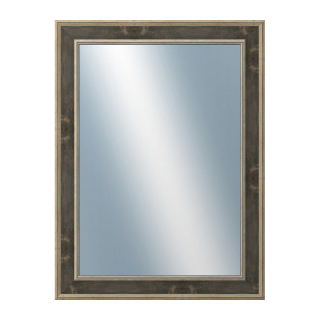 DANTIK Zrkadlo 60x80 TOOTH zlato černá