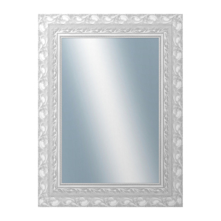 DANTIK Zrkadlo 60x80 ROKOKO stříbrná házená
