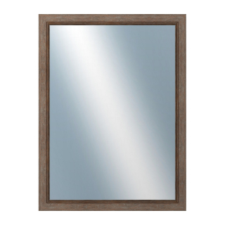 DANTIK Zrkadlo 60x80 CARRARA hnědá