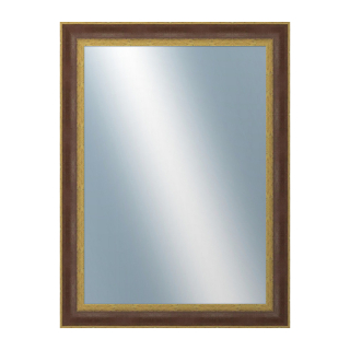 DANTIK Zrkadlo 60x80 ZVRATNÁ červenozlatá plast