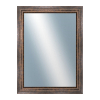 DANTIK Zrkadlo 60x80 TRITON široký měď antik