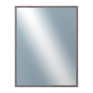 DANTIK Zrkadlo 70x90 KASSETTE tmavěšedá