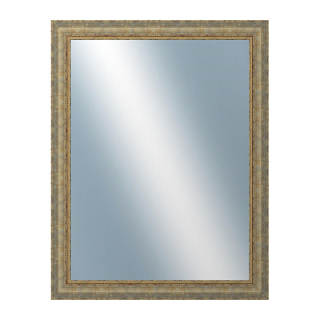 DANTIK Zrkadlo 70x90 ZVRATNÁ bílozlatá plast