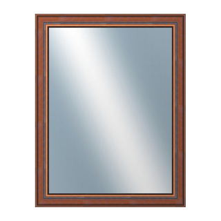 DANTIK Zrkadlo 70x90 ANGLIE hnědá
