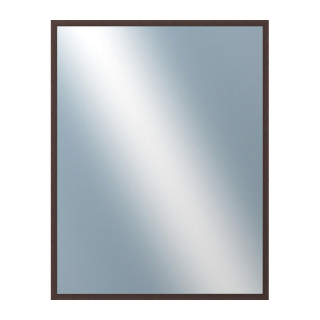 DANTIK Zrkadlo 70x90 KASETTE hnědá