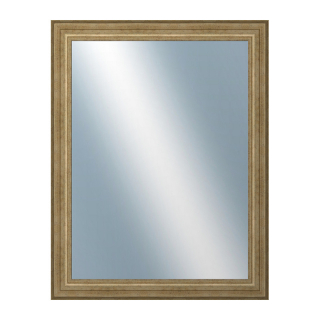 DANTIK Zrkadlo 70x90 HRAD stříbrná patina