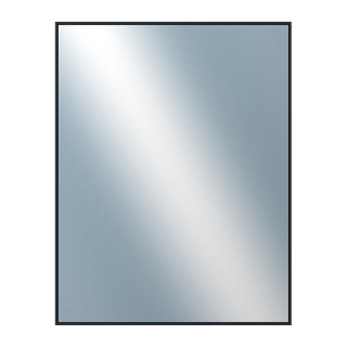 DANTIK Zrkadlo 70x90 Profil 02 | černá matná