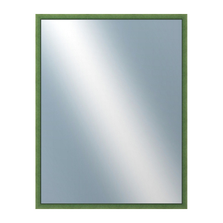 DANTIK Zrkadlo 70x90 BOX zelená mořená