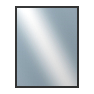 DANTIK Zrkadlo 70x90 Profil 05 | černá matná