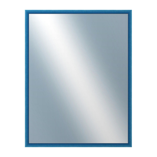 DANTIK Zrkadlo 70x90 BOX modrá mořená
