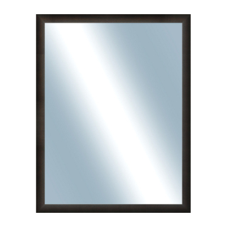 DANTIK Zrkadlo 70x90 LEDVINKA tmavě hnědá