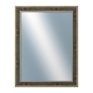 DANTIK Zrkadlo 70x90 TOOTH zlato černá