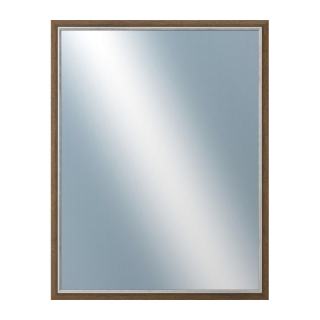 DANTIK Zrkadlo 70x90 TAIGA sv.hnědá