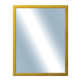 DANTIK Zrkadlo 70x90 LEDVINKA žlutá