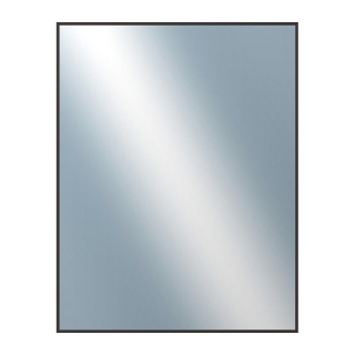 DANTIK Zrkadlo 70x90 Profil 22 | černá matná