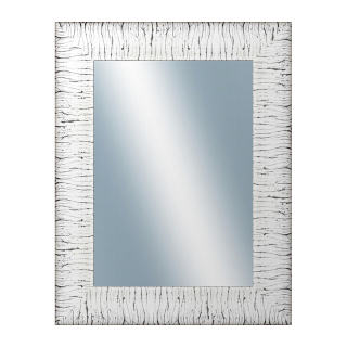 DANTIK Zrkadlo 70x90 SAUDEK bílá černé čáry