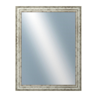 DANTIK Zrkadlo 70x90 TRITON široký stříbrný