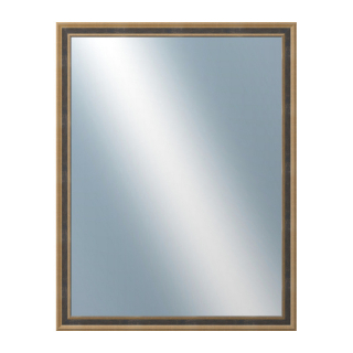 DANTIK Zrkadlo 70x90 TOOTH malá zlato černá