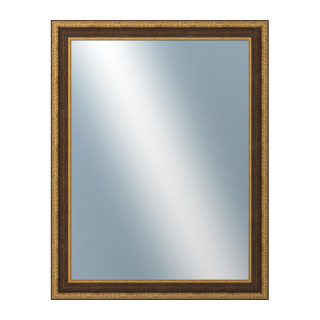 DANTIK Zrkadlo 70x90 KLASIK hnědá