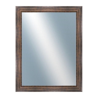 DANTIK Zrkadlo 70x90 TRITON široký měď antik