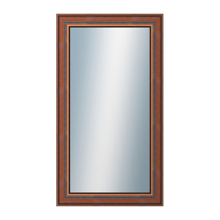 DANTIK Zrkadlo 50x90 ANGLIE hnědá