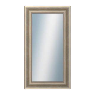 DANTIK Zrkadlo 50x90 KŘÍDLO velké stříbrné patina