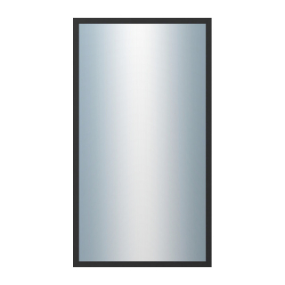 DANTIK Zrkadlo 50x90 Profil 05 | černá matná