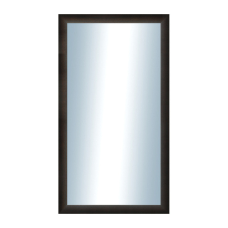 DANTIK Zrkadlo 50x90 LEDVINKA tmavě hnědá