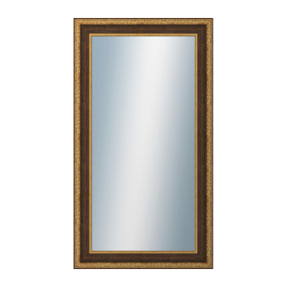 DANTIK Zrkadlo 50x90 KLASIK hnědá