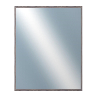 DANTIK Zrkadlo 80x100 KASSETTE tmavěšedá