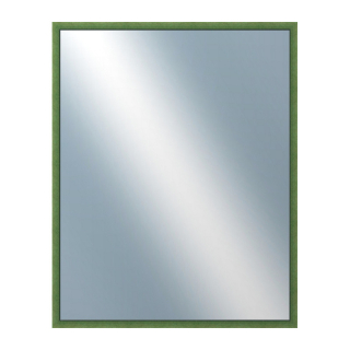 DANTIK Zrkadlo 80x100 BOX zelená mořená
