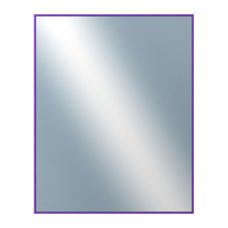 DANTIK Zrkadlo 80x100 Profil 02 | modrá m.