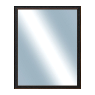 DANTIK Zrkadlo 80x100 ANDRÉ velká černá