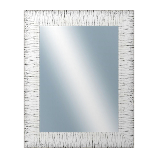 DANTIK Zrkadlo 80x100 SAUDEK bílá černé čáry