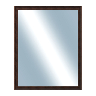 DANTIK Zrkadlo 80x100 KOSTELNÍ malá hnědá