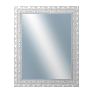 DANTIK Zrkadlo 80x100 ROKOKO stříbrná házená