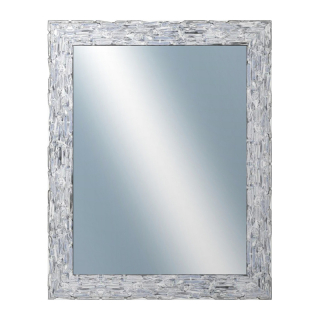 DANTIK Zrkadlo 80x100 Travertino stříbrné
