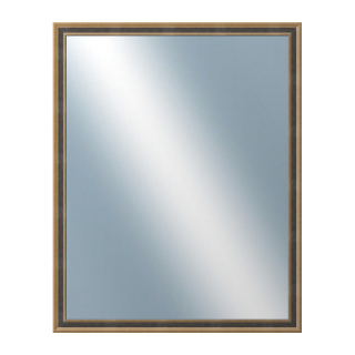 DANTIK Zrkadlo 80x100 TOOTH malá zlato černá