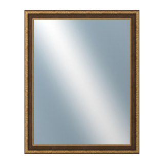 DANTIK Zrkadlo 80x100 KLASIK hnědá