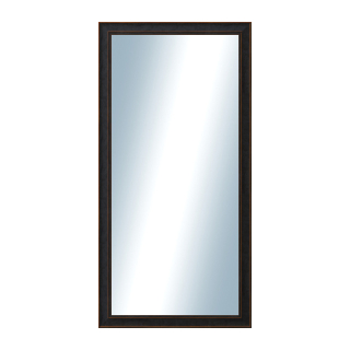 DANTIK Zrkadlo 50x100 ANDRÉ velká černá