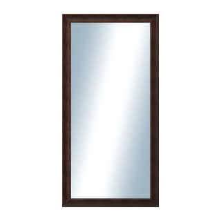 DANTIK Zrkadlo 50x100 KOSTELNÍ malá hnědá